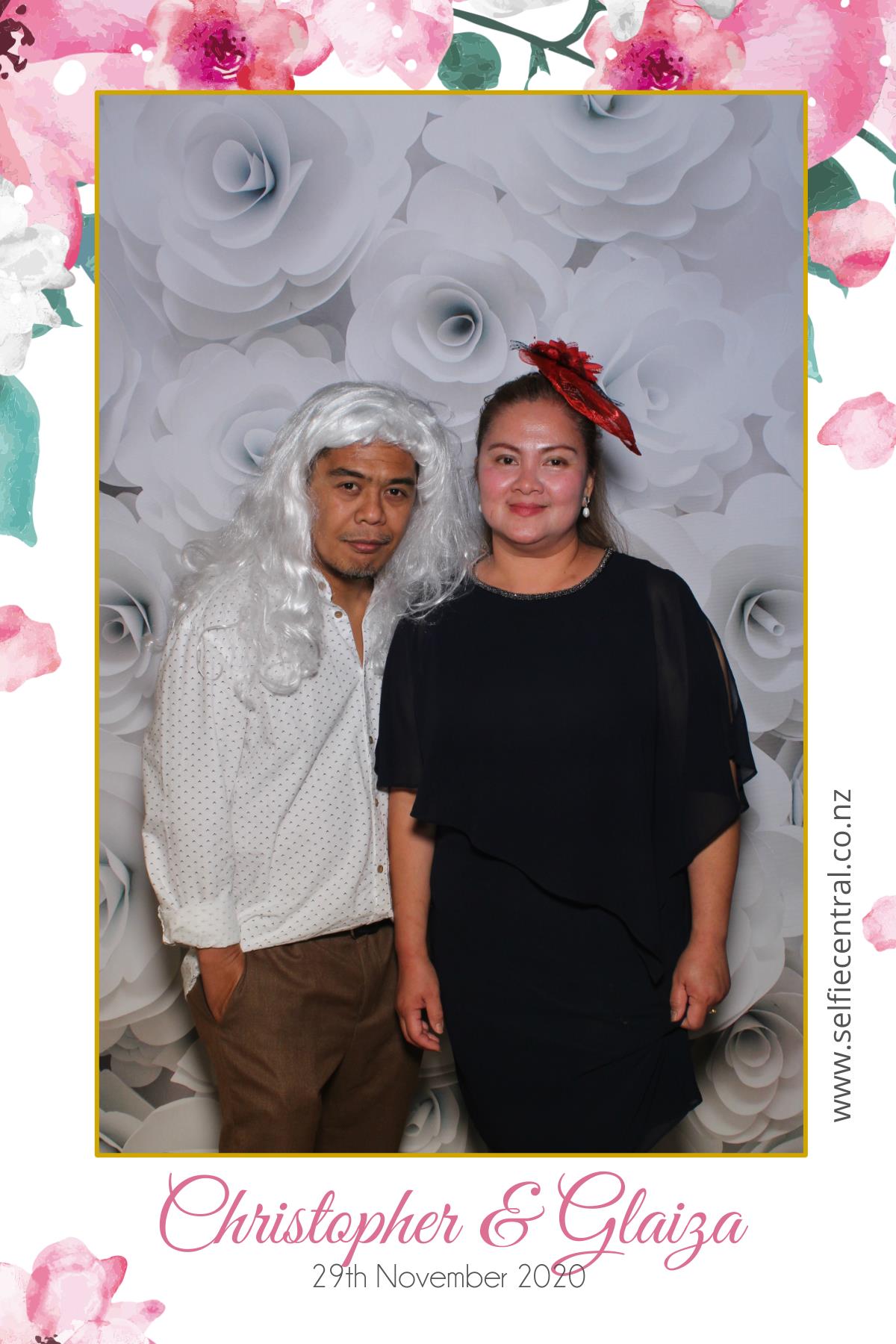 Christopher and Glaiza's Wedding | View more photos from the event at gallery.photobooth.co.nz/u/SelfieCentral/Christopher-and-Glaizas-Wedding